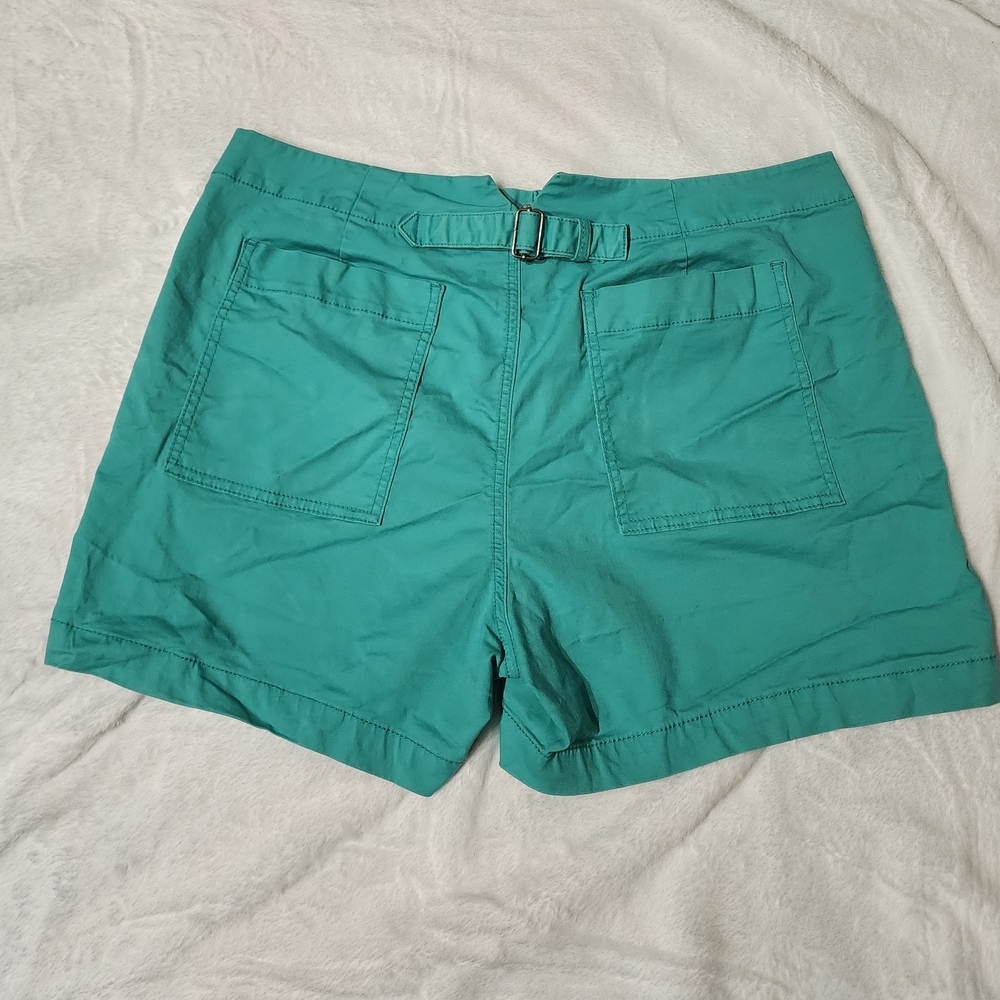Cabi High Waist Aqua Shorts - Picture 5 of 5